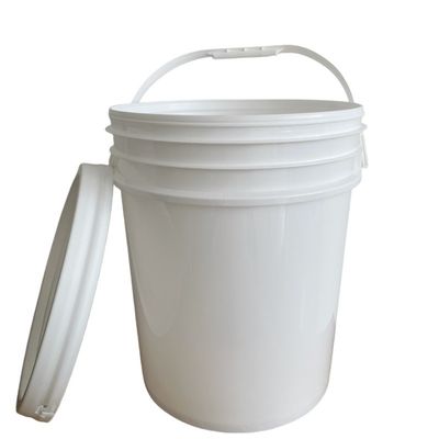 Aanpassen Polypropyleen 20L 25L Ronde Plastic Bucket Container voor augurken en Duurzaam