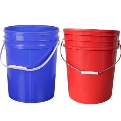 Aanpassen Polypropyleen 20L 25L Ronde Plastic Bucket Container voor augurken en Duurzaam