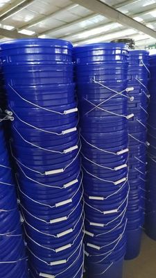 Industriële levensmiddelenklasse 5 gallon 6 gallon plastic emmers met handvat en deksel 20L 25L