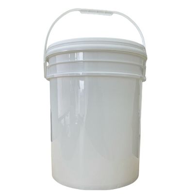Ronde en duurzame 18 liter 5 gallon plastic emmer met spout deksel voor verf verpakkingen