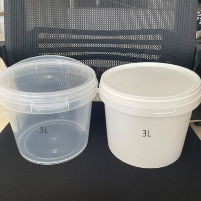 Makkelijk open en dicht deksel plastic emmer in 3L-25L maten voor aangepaste toepassingen
