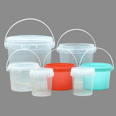 Makkelijk open en dicht deksel plastic emmer in 3L-25L maten voor aangepaste toepassingen
