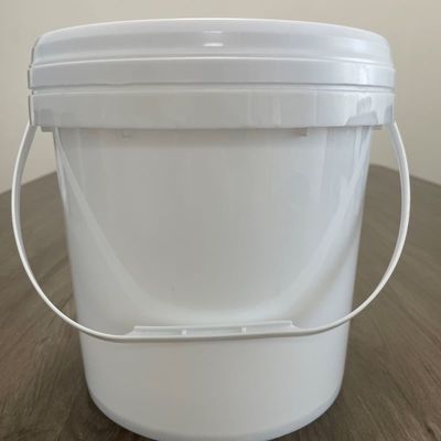 Voedselklasse plastic emmer met gedrukt logo gecertificeerd door GAP/ISO/FDA in verschillende maten