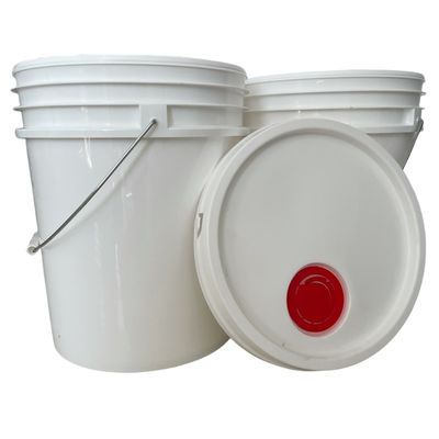 20 liter plastic emmer met metalen handvat Duurzaam en gecertificeerd door GAP/ISO/FDA