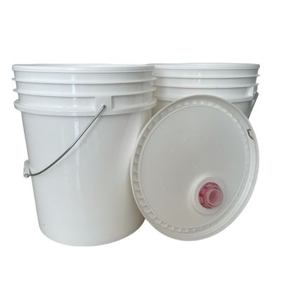 20 liter plastic emmer met metalen handvat Duurzaam en gecertificeerd door GAP/ISO/FDA