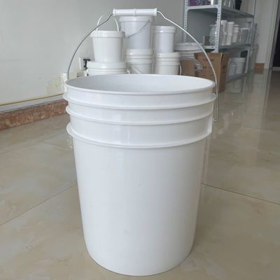 20 liter plastic emmer met metalen handvat Duurzaam en gecertificeerd door GAP/ISO/FDA
