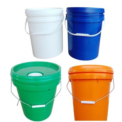 20 liter plastic emmer met metalen handvat Duurzaam en gecertificeerd door GAP/ISO/FDA