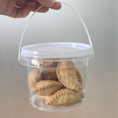 China Plastic Bucket Factory Supply Mini Duidelijke Plastic Container Bucket