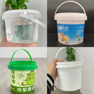 China Plastic Bucket Factory Supply Mini Duidelijke Plastic Container Bucket