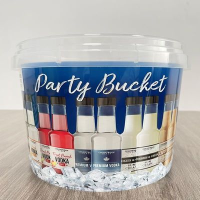 1 liter emmer plastic emmer met deksel