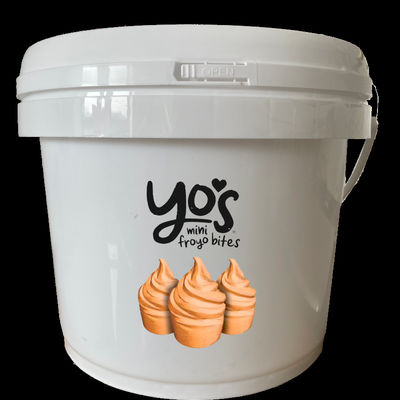 Gratis monster voedselkwaliteit plastic emmer 2 Gal 8L ronde container emmer