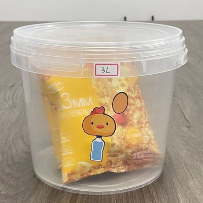 China Plastic Bucket Factory Supply Mini Duidelijke Plastic Container Bucket