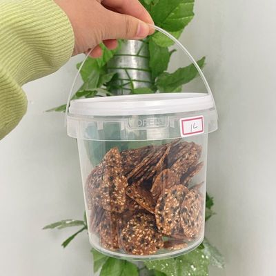 Fabrieksprijzen Plastic Bucket 1L 2L 3L 4L 5L Food Container